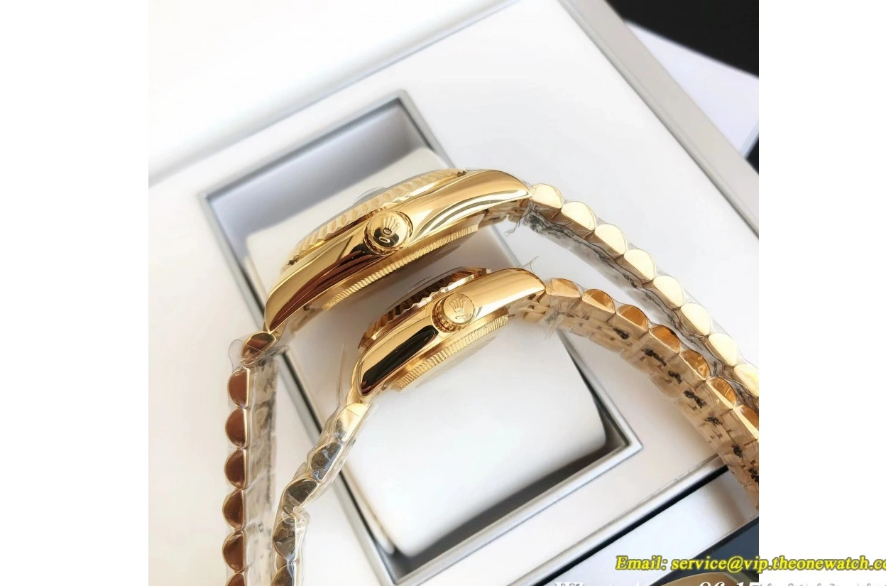 - 36 Dia YG Jub YG Rolex Black 28mm MY8215 GDF Datejust 1231